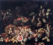 RECCO, Giuseppe Natura Morta con Frutta e Fiori Sweden oil painting artist